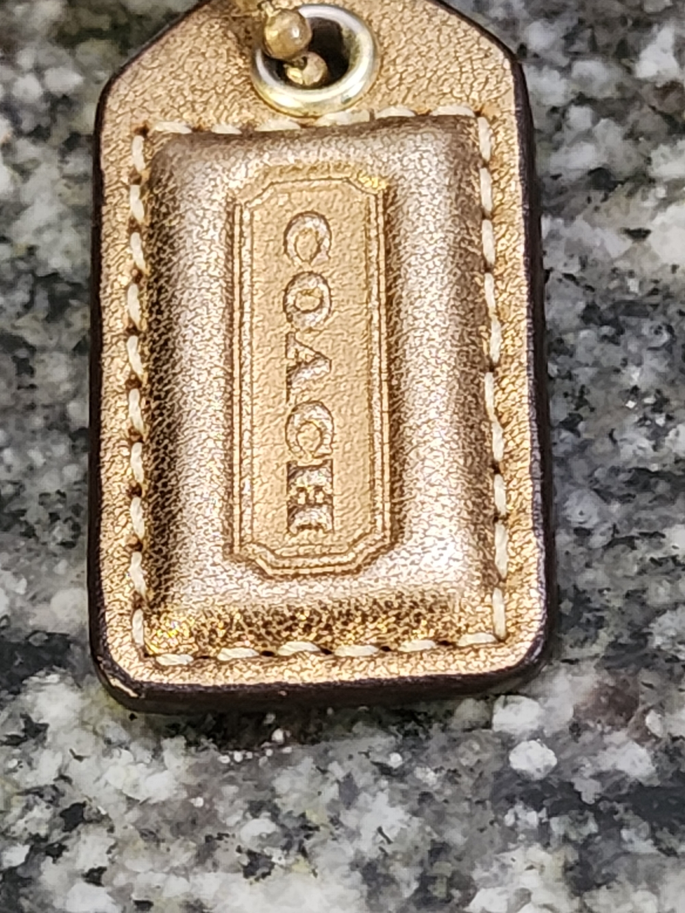 Coach Julia Legacy Stripe Wristlet – 6×4 - Picture 6 of 6